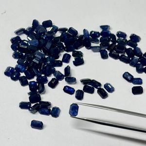 Natural <b>Blue</b> <b>Sapphire</b> Octagon Radiant shape Faceted Emerald Cut Loose Gemstone For Jewelry Precious Certified 2x4mm to 8x10mm - Product Image 6