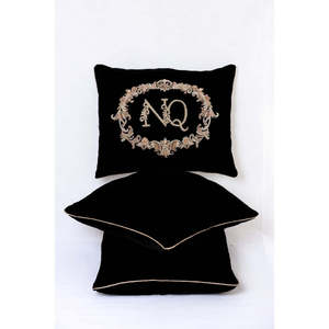 Fundas de Almohada y Cojines con Iniciales enmarcadas - Product Image 2