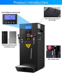 Máquina Comercial Automática de Vapor y Agua Caliente, <span class=keywords><strong>Calentador</strong></span> de Bebidas con Control de Temperatura Dual, Espumador de Leche Multiusos - Product Image 5