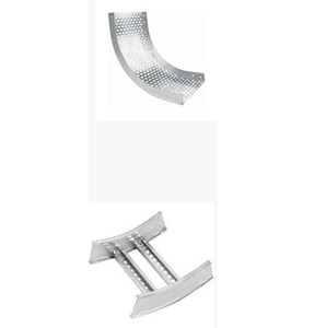 Acero de aleación industrial 90 Curva vertical Tipo interno perforado para una mejor gestión de cables Fabricación india a buen precio - Product Image 1