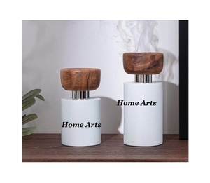 Juego De 2 Quemadores De Incienso Bakhoor De Diferentes Tamaños Diseño Atractivo Vajilla De Madera Mabkhar A Precio Razonable - Product Image 1