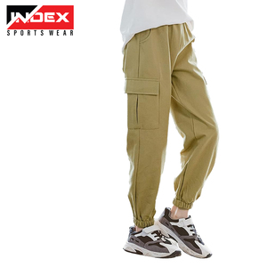 Pantalones tácticos Retro para mujer, nuevo diseño, estilo, cintura media, monos informales, Parte delantera plana con múltiples bolsillos para uso de carga de Amazon - Product Image 5