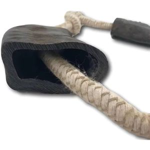 Cuerno de búfalo natural y Cuerda de algodón para masticar perros, juguete duradero para masticadores agresivos, Salud Dental y juego interactivo - Product Image 4