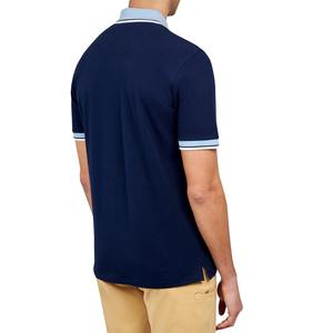 Camisetas Polo sólidas con logotipo personalizado de algodón y poliéster de alta calidad, camisetas polo de manga corta a la moda de verano para hombre - Product Image 5