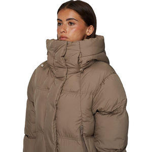 Wholesale Custom High Quality Women Casual Winter <b>Puffer</b> <b>Jacket</b> Custom Thick <b>Light</b> Weight with Logo Easywear Warm Streetwear - Product Image 3