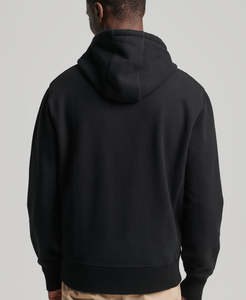 เสื้อฮู้ดดี้ผู้ชายแบบซิปเต็มตัว สกรีนโลโก้ตามสั่ง ผ้าฝ้ายฟลีซ พิมพ์ลายพัฟฟ์ คุณภาพสูง สไตล์วินเทจ ล้างสีแบบแอซิดวอช ทรงโอเวอร์ไซส์ - Product Image 3