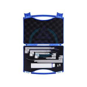 Laringoscopio Médico Veterinario Fibra Flexible Luz óptica Laringoscopio de metal Reutilizable Recto o doblado - Product Image 1