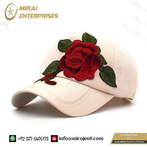 Denim Snapback Chapeaux Jeans Femme Femme Casquette Cowboy Été Soleil Chapeau En Vrac Femmes Casquette De Baseball Diamant Peinture Broderie Fleur - Product Image 5