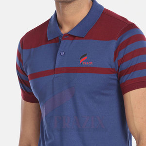 Chemises décontractées pour hommes de qualité supérieure, coupe ajustée, tricotées, 100% coton, respirantes, séchage rapide, anti-rides, manches courtes - Product Image 4