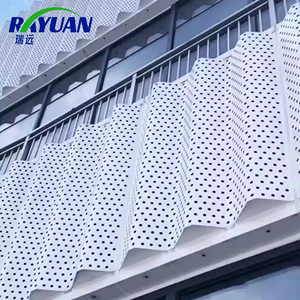 Mur-rideau en aluminium extérieur de haute qualité, revêtement imperméable, ignifuge, écologique, garantie de 3 ans pour les bâtiments de grande hauteur - Product Image 2