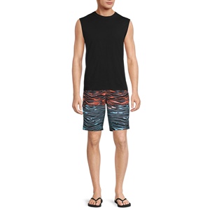 Custom Men's Cotton Drawstring Athletic Shorts Knee Length Casual Streetwear Summer Jogger Sweat Shorts - Product Image 5