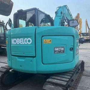 Vente en gros de mini pelleteuse hydraulique Kobelco SK75SR de 7 tonnes d'occasion couleur d'origine garantie de qualité moteur de la pompe moteur inclus pas cher - Product Image 1