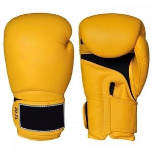 Vente en gros impression personnalisée logo gants de boxe cuir de vachette synthétique gants de boxe professionnels entraînement gants de boxe SI-BG-071 - Product Image 1