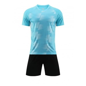 เสื้อเจอร์ซีย์ฟุตบอล2024ใหม่ชุดเสื้อวอร์มสำหรับเด็กชุดเสื้อฟุตบอลของเด็กผู้ชายชุดกีฬาแบบไม่มีลาย - Product Image 4