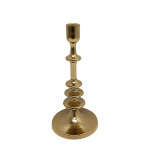 Trending <b>Gold</b> Colour Candle Stand Brass Look Handmade Top Sale Metal Decorative for <b>Party</b> <b>Decoration</b> Use - Product Image 4