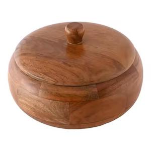 Casserole en bois durable avec pot intérieur en acier inoxydable conçu pour une utilisation régulière et un nettoyage facile - Product Image 3