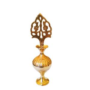 ที่ใส่เครื่องสำอางทองเหลืองทำมือ ของขวัญอิสลาม สำหรับใส่ผงอายไลเนอร์แบบอาหรับ ตกแต่งและจัดระเบียบเครื่องสำอาง - Product Image 4