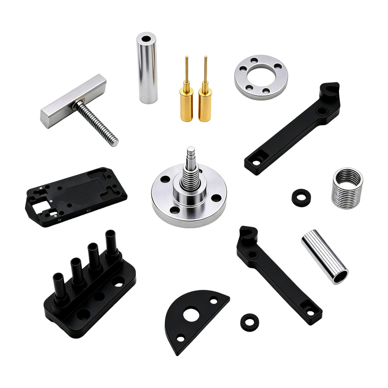 Titanium CNC Lathe Components Precision Threaded
