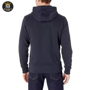Oem algodón de calidad superior sudaderas con capucha pulóver al por mayor de impresión personalizada sudaderas con capucha de los hombres en blanco - Product Image 5