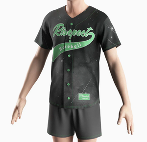 Factory Wholesale Custom <b>Mens</b> Baseball Jersey <b>Pullover</b> Breathable Sportswear Team Uniform Top - Product Image 4