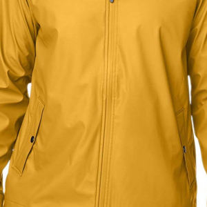 Material cálido de invierno hecho a medida Diseño de múltiples bolsillos Hombres Chaqueta de lluvia Disponible a un precio razonable con tamaño y logotipo personalizados - Product Image 4