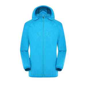 Chaqueta Cortavientos Ligera y Transpirable para Hombre, de Secado Rápido, para Ciclismo, con Logotipo Personalizado, Ropa de Exterior, Chaqueta Cortavientos de Tejido Softshell - Product Image 1