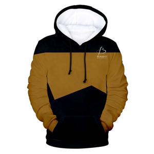 Sudaderas con capucha Unisex de alta calidad, ropa de invierno de estilo urbano con bordado personalizado, venta al por mayor de ganchillo para hombres en blanco - Product Image 5