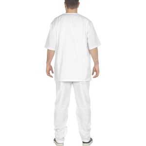Uniforme d'hôpital unisexe CBF Balducci Group, 100% coton sanforisé, tunique et pantalon pour infirmières et personnel de maintenance - Product Image 2
