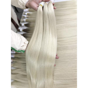 ผมเรมี่เวียดนามจำนวนมากสีอ่อนแบบยุโรปสามารถปรับแต่งได้100% สีธรรมชาติ2x ต่อผม4/2X6 - Product Image 4