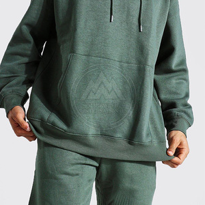 <b>Cheap</b> Price Winter Plus Size Solid Men Hoodie & Shorts Set 100% Cotton Eco-Friendly Casual Wear - Product Image 6