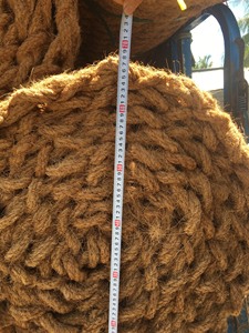 Reversible Woven Coconut Coir <b>Mat</b> for Road and Golf Use Prevent Soil Erosion - Product Image 3