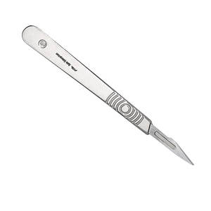 Cuchilla de Bisturí Manual de Acero Inoxidable, Mango de 12 cm, Duradera, Reutilizable, Quirúrgica, para Cortes Precisos en Procedimientos Médicos - Product Image 4