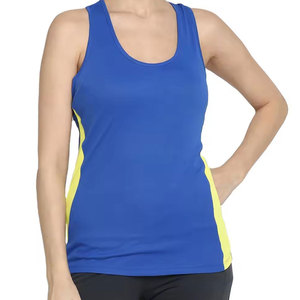 Camiseta sin Mangas de Punto para Mujer, Cómoda, Elástica, Ligera, Transpirable, de Secado Rápido, Perfecta para Entrenamiento Físico - Product Image 1