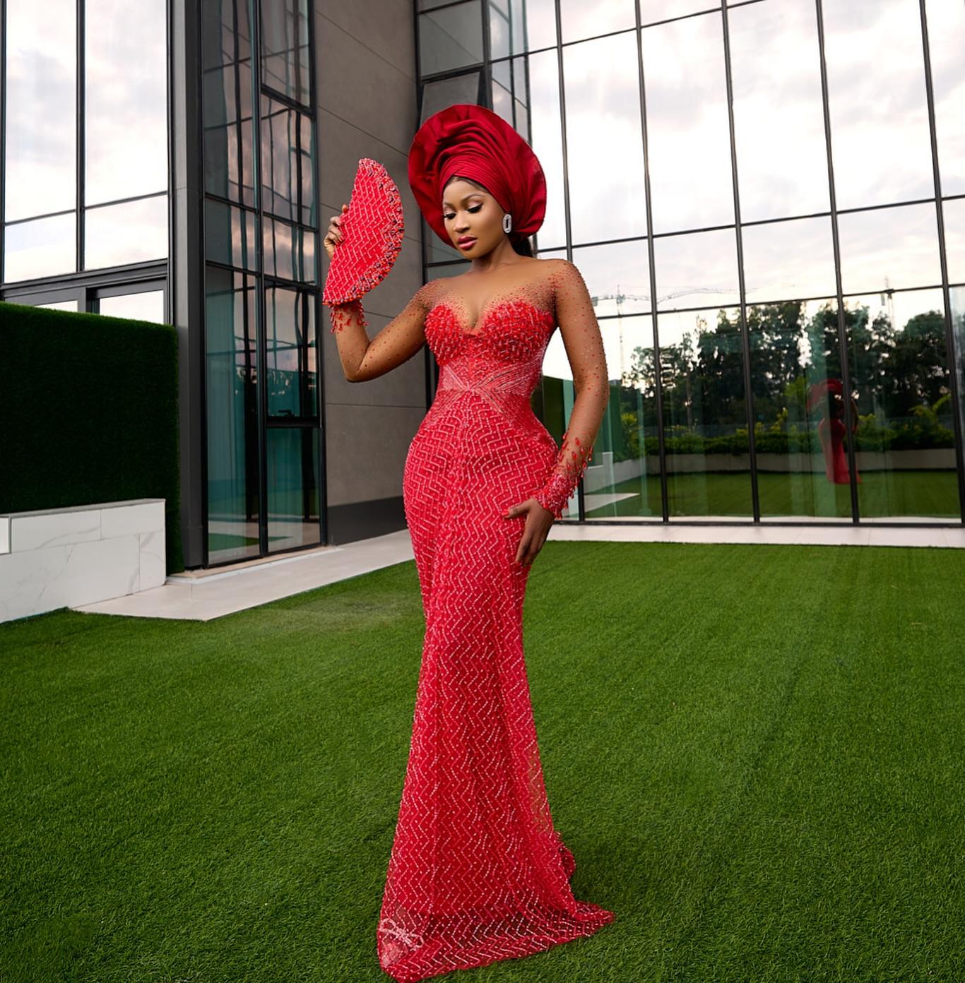 Ghana Evening Dress Formal Elegant Africa Clothing