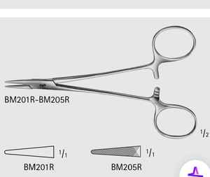 DOYEN Manual Aguja Portaagujas Cirugía general Base de instrumentos quirúrgicos Fórceps para sujetar agujas de forma segura - Product Image 2