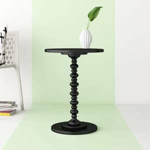 New Arrival Eco-Friendly Iron Metal Side Table Black Powder Coated Finish <b>Multifunction</b> Design for Modern Home Interior <b>Tools</b> - Product Image 1