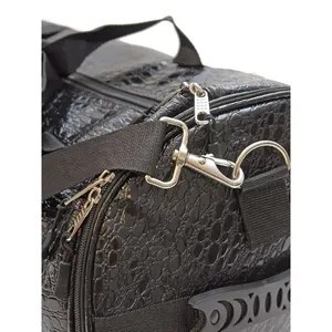 Sac de voyage Crocodile Black Weekend élégant et durable - Product Image 4