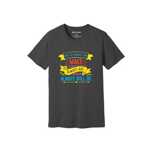 Camiseta de algodón 100% para mujer, temas de bondad, estampado 3D, estilo informal, 12 opciones de color, 160-180, diseño personalizable GSM pesado - Product Image 3