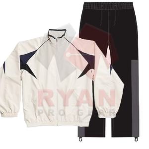 Survêtement coupe-vent personnalisé pour homme Ryan Pro Gear avec logo personnalisé, tissu respirant et confortable - Product Image 3