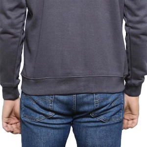 Nouveau sweat à capuche en coton 100% uni tendance pour homme avec logo vintage sur le devant, service OEM - Product Image 3