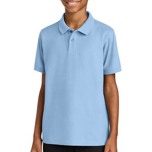 Nouveau Style Respirant Personnalisé Coton Jeunes Polo À Manches Courtes Slim-Fit Coton Piqué Marron Couleur Jeunes Taille Polos - Product Image 4