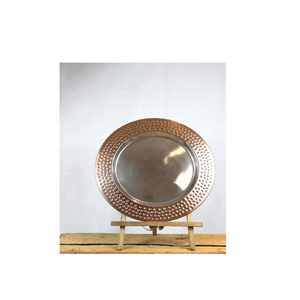 Cargador redondo de cobre al por mayor Placa de decoración de latón para bodas y restaurantes y gran oferta - Product Image 3