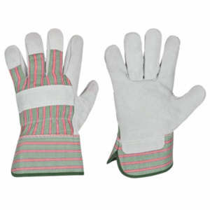 Guantes de Trabajo Industriales Personalizables, Resistentes, Anti-espinas, de Cuero Vacuno Dividido, de Secado Rápido, Antiestáticos, de 11 oz de Grosor - Product Image 5
