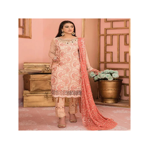 Bollywood <b>Kurta</b> Shalwar With Dupatta Designer <b>Women</b> High Quality Winter Dress Top Pakistani Dress - Product Image 4