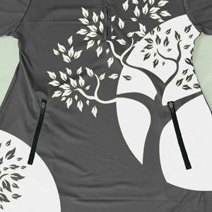 Ensemble de maillot de bain à manches longues avec leggings Hijab pour femmes musulmanes, maillot de bain modeste imperméable à séchage rapide, couvre-chef imprimé sur le devant - Product Image 2