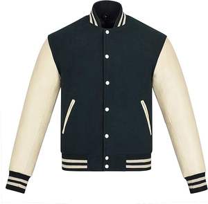 College Baseball <b>jacket</b> for men High Quality Custom Letterman Varsity <b>Jackets</b> Wool Sleeves Winter Wear <b>Smart</b> Men's <b>Jacket</b> - Product Image 4