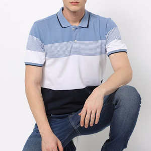 Camiseta Básica para Hombre, 100% Algodón, Diseño Cómodo, Bolsillo, Logotipo Bordado, Antiarrugas, Color Sólido, Talla Personalizada - Product Image 1