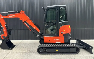 รถขุด KUBOTA U35-4 มือสองจากโรงงาน รถขุดตีนตะขาบใหม่ 47 แรงม้า สำหรับงานก่อสร้าง - Product Image 2