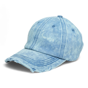 Casquette de baseball unisexe ajustable en denim lavé, respirante, imperméable, avec broderie 3D personnalisée, nouvelle mode, pour les sports de plein air - Product Image 5