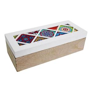 Caja decorativa de MDF para el hogar, caja de joyería para dormitorio, regalos y artesanías, cajas de madera, carteles de pared hechos en la India - Product Image 1